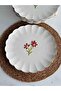 Porcelain Cake Plate Set 6 Pieces Floria - 7