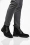 Black Suede Genuine Leather Lace-Up Men's Classic Boots