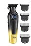Rechargeable Hair Clipper, Black Gold - V-196 - 2