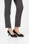 Black Wrinkled Women's High Heel Shoes