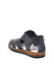 Navy Blue Velcro Lightweight Boys Sandals Shoes - 4