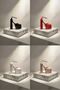 Figorooo White Patent Leather Women's Double Platform Special Design Wedding and Wedding Dress High Heeled Women's Shoes - 3