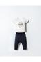 Us Polo Assn. 3-Piece Baby Boy Top and Bottom Set 100% Cotton – Short Sleeve T-Shirt & Shorts - 3