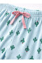 Girls’ Pajama Set – “Cactus Star” Frill Sleeve Top & Printed Pants - 4