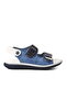 Navy Blue White Denim Boy's Flat Sandals