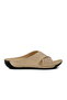 Beige Anatomical Women's Flat Slippers