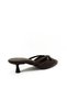 Brown Color Buckle Detailed Low Heel Women's Shoes between 36-37-38-39-40 Slipper - 5