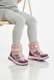 Powder Velcro Girls' Flat Boots