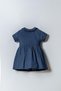 Baby Girl Denim Dress Cotton Pieces Stretchy Fabrics Daily Baby Dress - 2