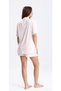 Women's Floral Print Short Sleeve and Shirt Collar Shorts Pajama Set - 2
