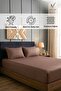 3-Piece Striped Fitted Bed Sheet Set with 2 Pillowcases, Soft Breathable Bedding - 4