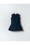 Baby Girl Sleeveless Polo Collar Pique Dress 100% Cotton - 3