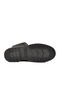 Black Nubuck Women's Boots with Fleece Inside and Zipper - 5