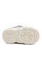 Lilac Velcro Girls' Flat Boots - 5