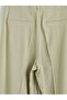 Loose Fit Linen Blended Women's Pleated Pants - 4