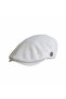 White Summer London Cap Hat Italian Style Cap - 3