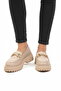 Beige Thick Soled Women's Casual Shoes