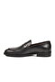 Black Genuine Leather Men's Classic Shoes - 2