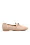 Beige Women's Ballerina Shoes - 2