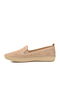 Beige Women's Flat Comfortable Casual Shoes - 2