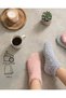 2 Pairs of Women's Towel Sleep Socks - 2