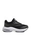 Black White Mesh Lightweight Air Sole Women's Sports Shoes