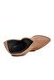 Nude Slim Fit Women's Heeled Boots - 4