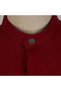 Ensar Shirt Anti-Sweat 100% Cotton Flared Linen Hidden Placket Long Sleeve Metal Snap Fasteners Claret Red Color - 4