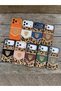 iPhone 13 Pro Max Black Color Le Leopard Printed Stone Feather Premium Case - 5