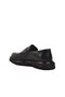 Black Genuine Leather Men's Casual Shoes - 4