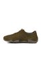 Khaki Nubuck Genuine Leather Women's Casual Shoes - 2
