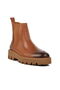 Tan Genuine Leather Men's Chelsea Boots - 3