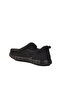 Black Nubuck Genuine Leather Men's Casual Shoes - 4
