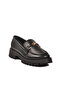 Black Thick Sole Women's Casual Shoes - 4