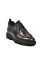 Black Genuine Leather Men's Casual Shoes - 3