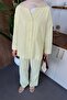 Linen Trouser Suit Yellow - 3