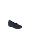 İzlife 14460 Women's Black t Buckled Stretch Wedge Sole Shoes - 2