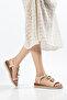 D0761 Daily Orthopedic Metal-Accented Women Sandals - 4