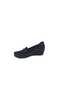 İzlife 14460 Women's Black t Buckled Stretch Wedge Sole Shoes - 3