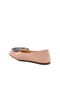 Powder Patent Leather Bow Ribbon Girls' Ballerinas - 4