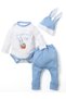 Compleu bbc Interlok \"primul meu Paste\" bleu - 2