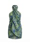 Women's Viscose Beach Dress and Pareo - Leopard and Multicolor Sarong That Can Be Converted to a Dress, 80X135 cm - 3