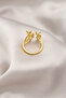 Gold Color Metal Butterfly Model Women's Ring - - 2