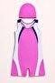 Quick-Dry Swimsuit for Girls with Shorts - 2