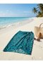 Women's Viscose Beach Dress and Pareo - Leopard and Multicolor Sarong That Can Be Converted to a Dress, 80X135 cm - 7