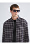 Esvab • Modern & Distinctive Comfortable Fit Long Sleeve Checkered Embroidered Men's Lumberjack Shirt Jacket