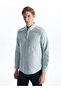 قميص دوبي رجالي بأكمام طويلة وقصة عادية