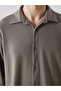 Comfortable Fit Long Sleeve Men's Shirt - 3