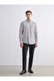 Esvab • Modern & Distinctive Standard Fit Long Sleeve Striped Men's Shirt - 2