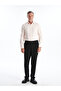 Slim Fit Long Sleeve Dobby Men's Textured Shirt - 3
